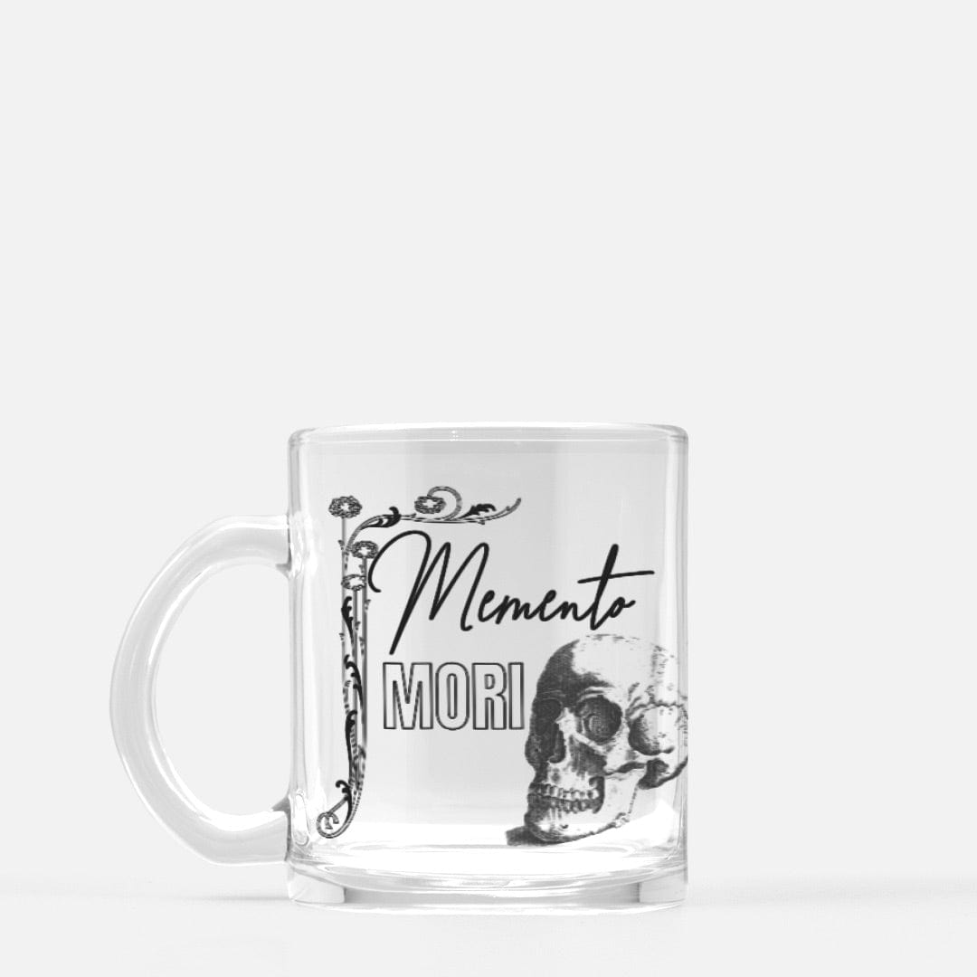 Dappled Designs Mugs Memento Mori Mug Glass