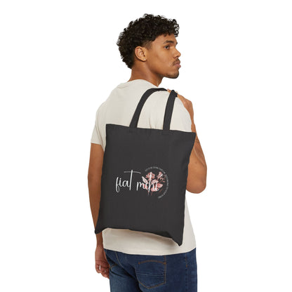 Printify Bags Fiat Mihi Canvas Tote Bag