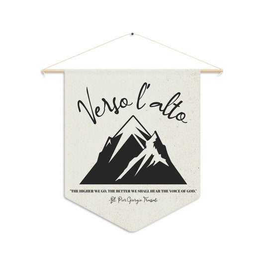 Printify Home Decor 18" × 21" Verso l'alto Pennant