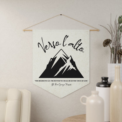 Printify Home Decor 18" × 21" Verso l'alto Pennant