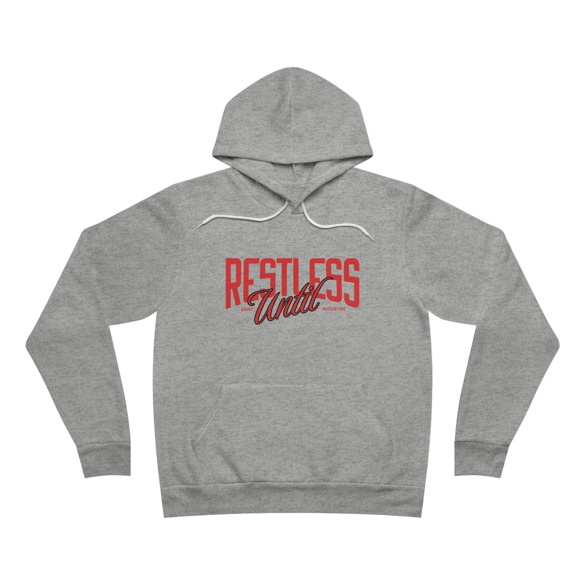 Printify Hoodie Athletic Heather / XS Restless Unisex Sponge Fleece Pullover Hoodie