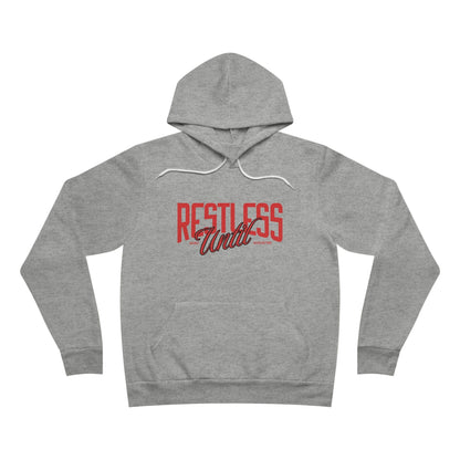 Printify Hoodie Athletic Heather / XS Restless Unisex Sponge Fleece Pullover Hoodie