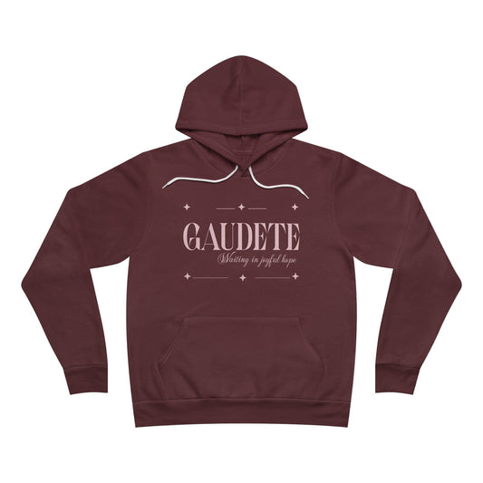 Printify Hoodie Maroon / XS Gaudete Unisex Sponge Fleece Pullover Hoodie