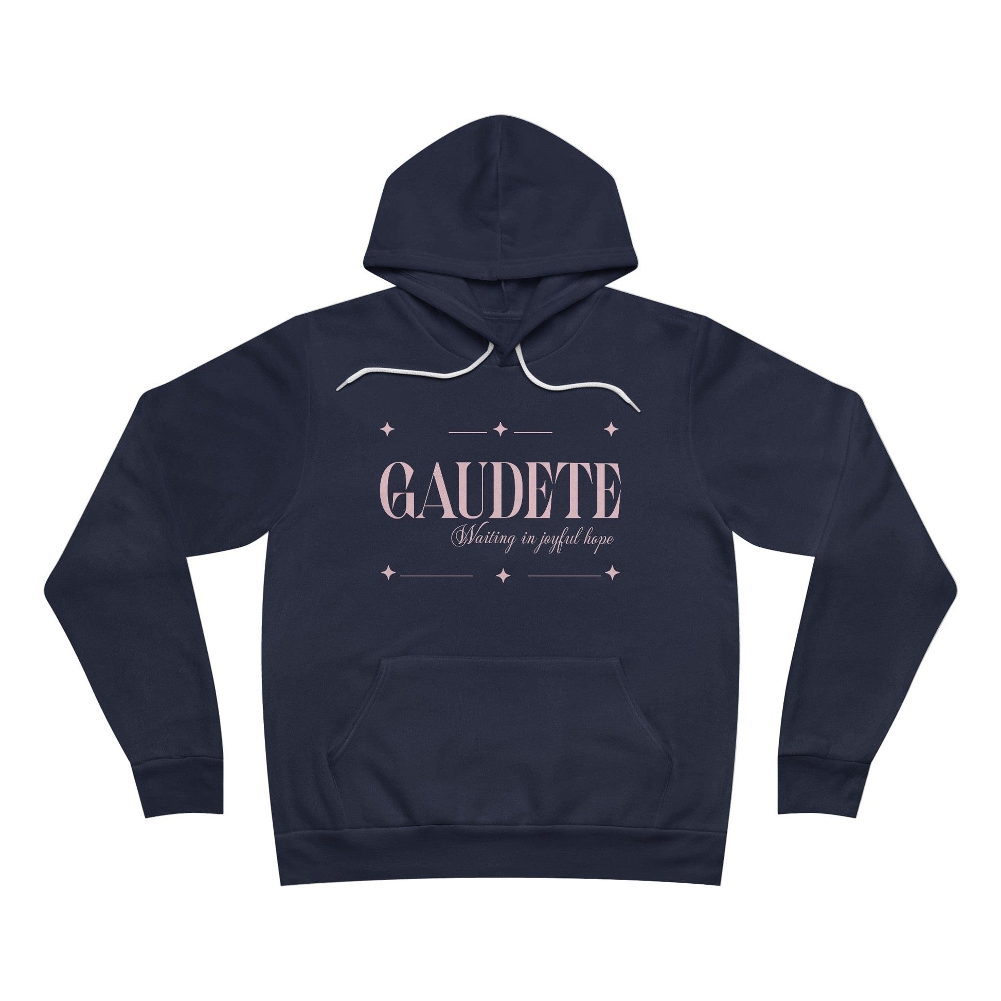 Printify Hoodie Navy / XS Gaudete Unisex Sponge Fleece Pullover Hoodie