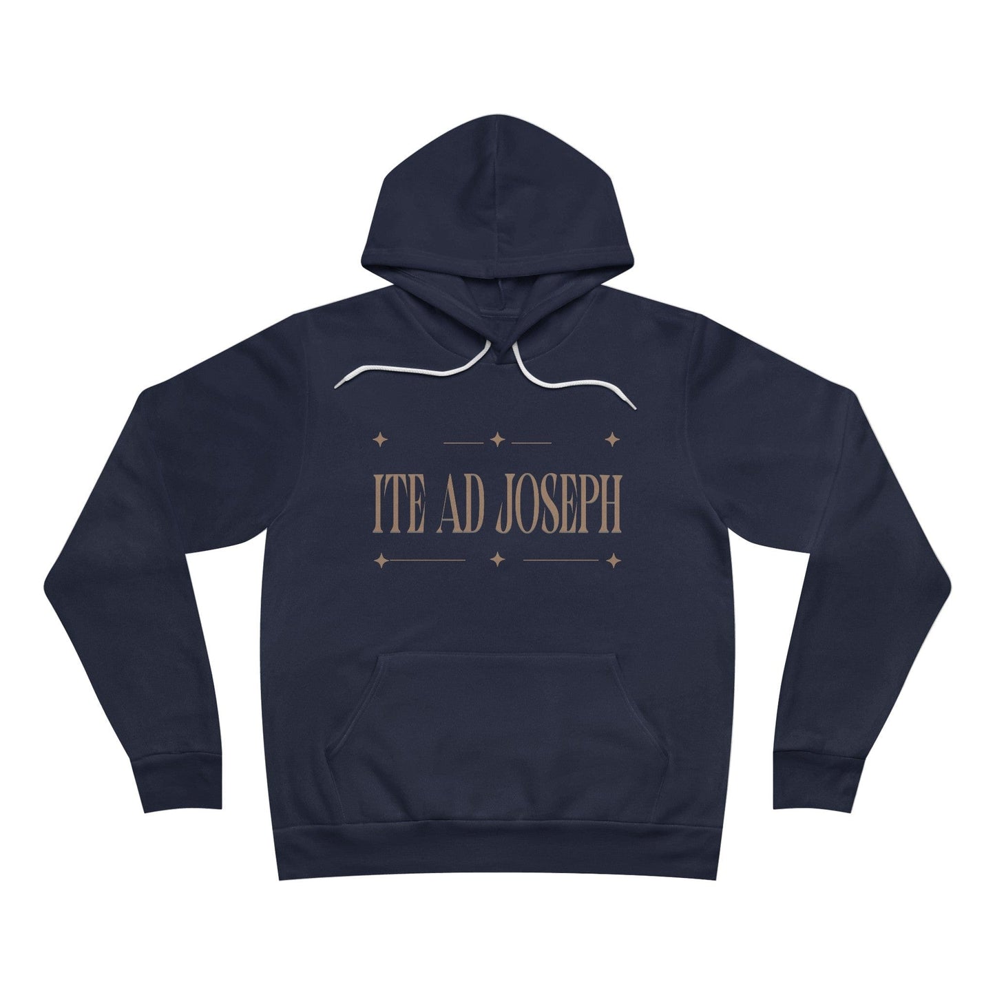 Printify Hoodie Navy / XS ite ad joseph Unisex Sponge Fleece Pullover Hoodie