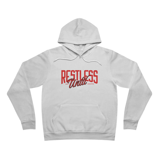 Printify Hoodie White / XS Restless Unisex Sponge Fleece Pullover Hoodie