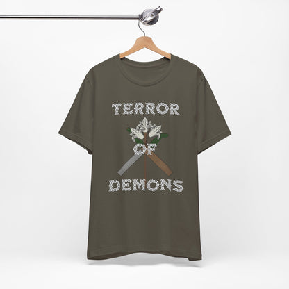 Printify T-Shirt Army / XS St. Joseph Terror of Demons Men's Shirt