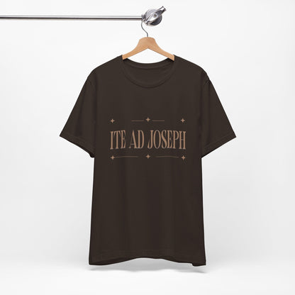 Printify T-Shirt Brown / S Ite Ad Jospeh Unisex Short Sleeve Tee