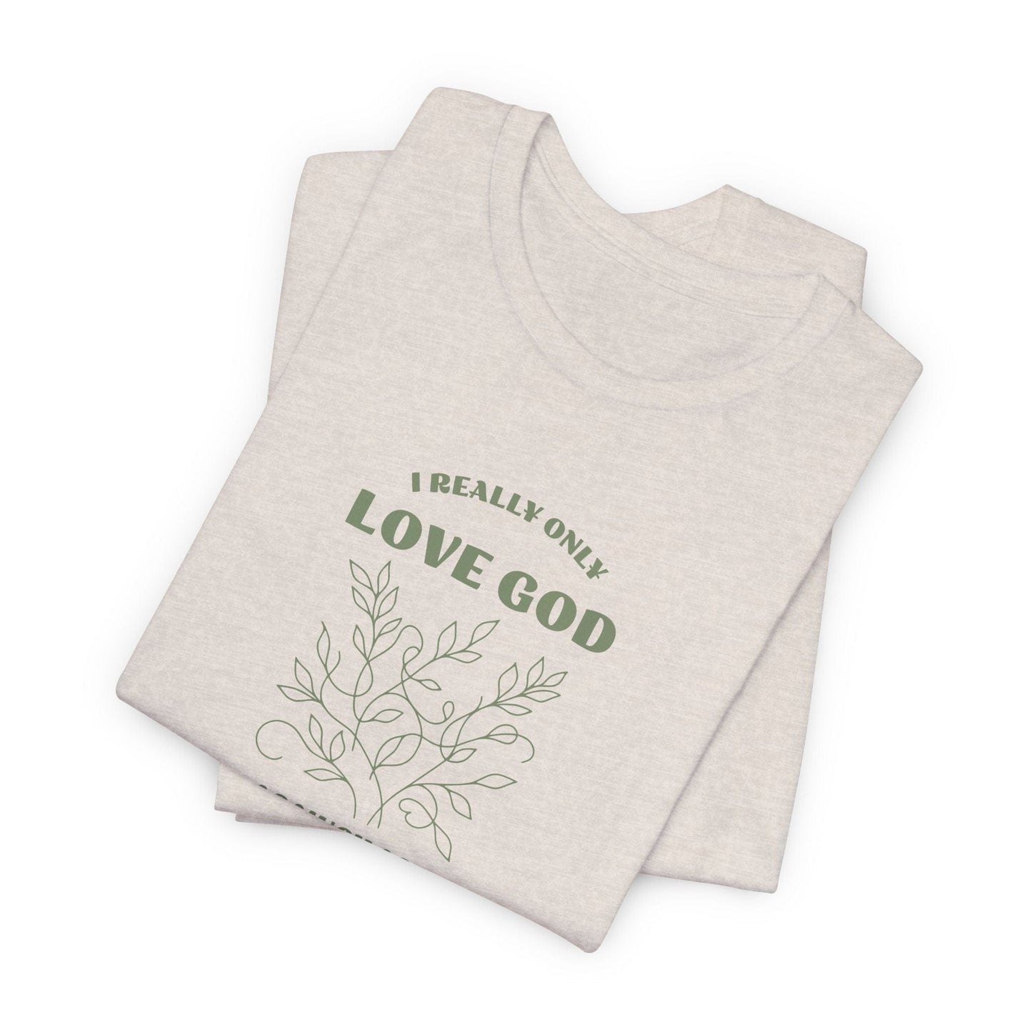 Printify T-Shirt Dorothy Day Love God Love the Person T-Shirt