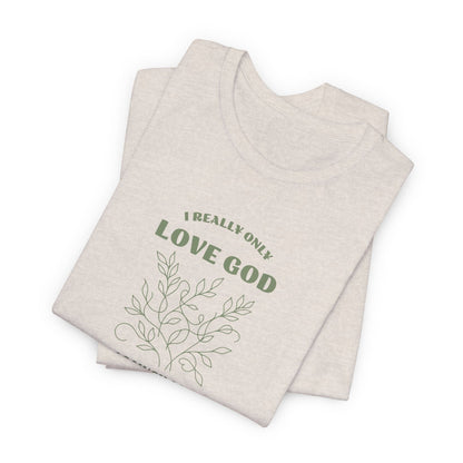 Printify T-Shirt Dorothy Day Love God Love the Person T-Shirt