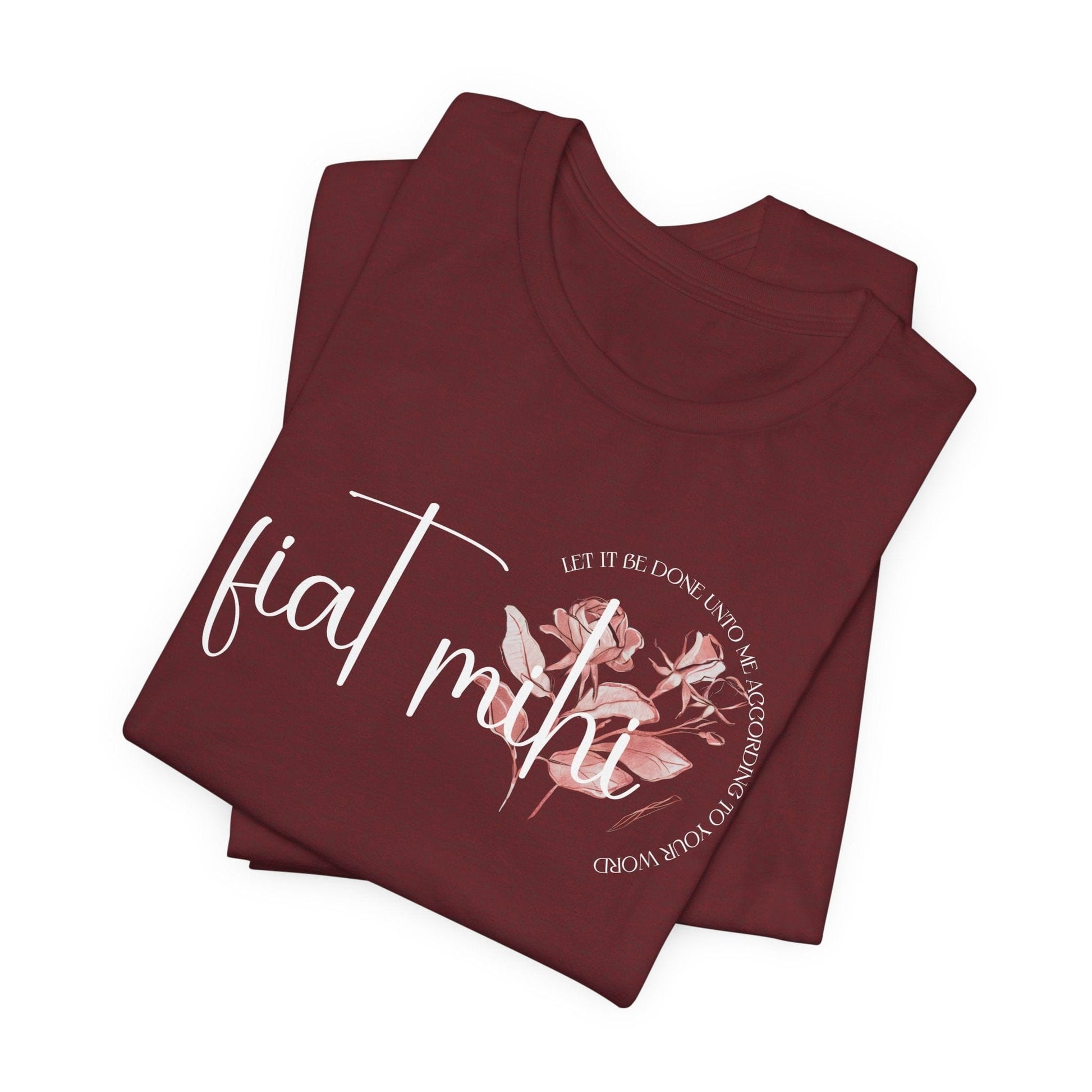 Printify T-Shirt Fiat Mihi Pink Rose T-Shirt