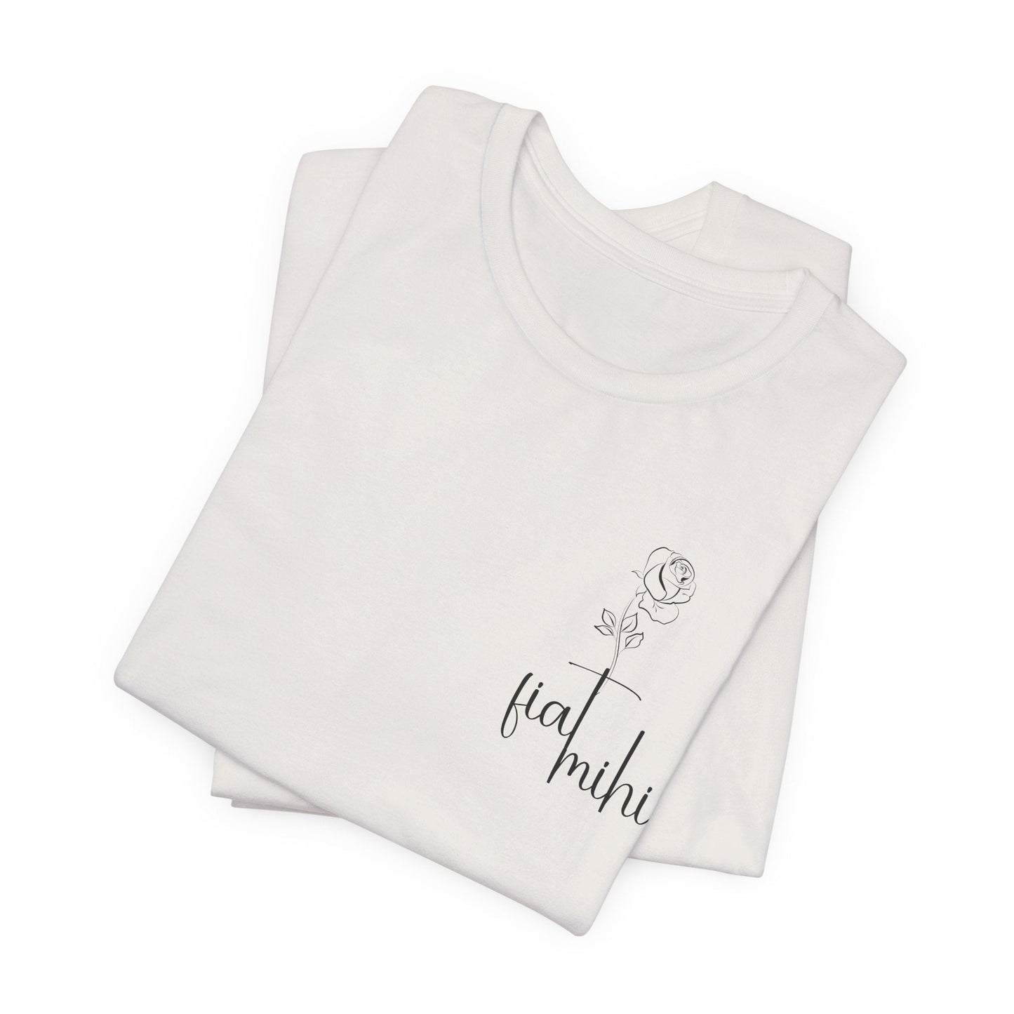 Printify T-Shirt Fiat Mihi Rose Short Sleeve Tee