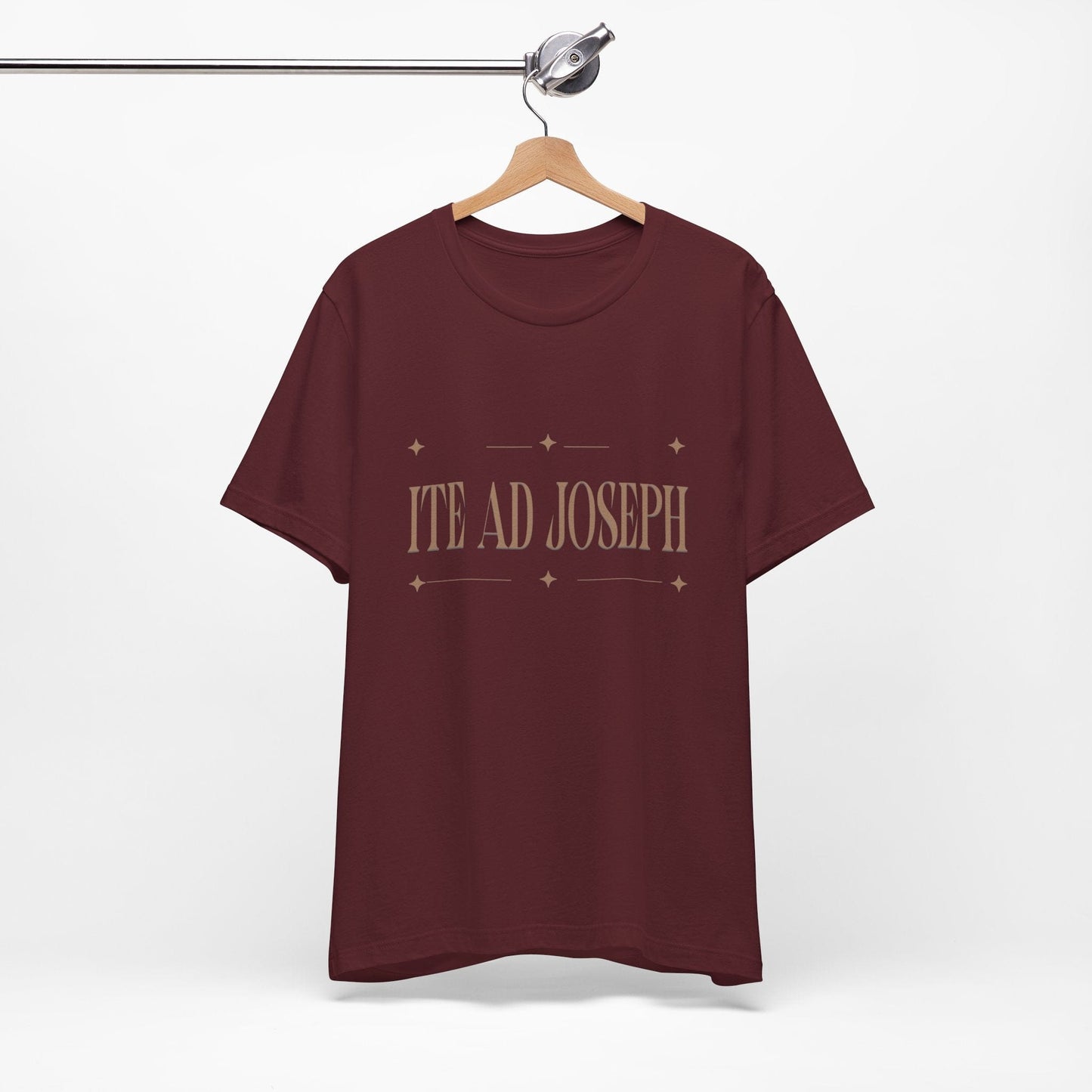 Printify T-Shirt Maroon / S Ite Ad Jospeh Unisex Short Sleeve Tee