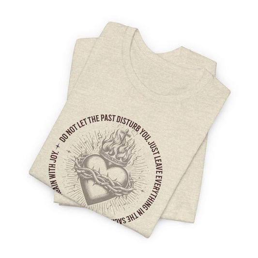 Printify T-Shirt Sacred Heart Mother Teresa Quote T-Shirt