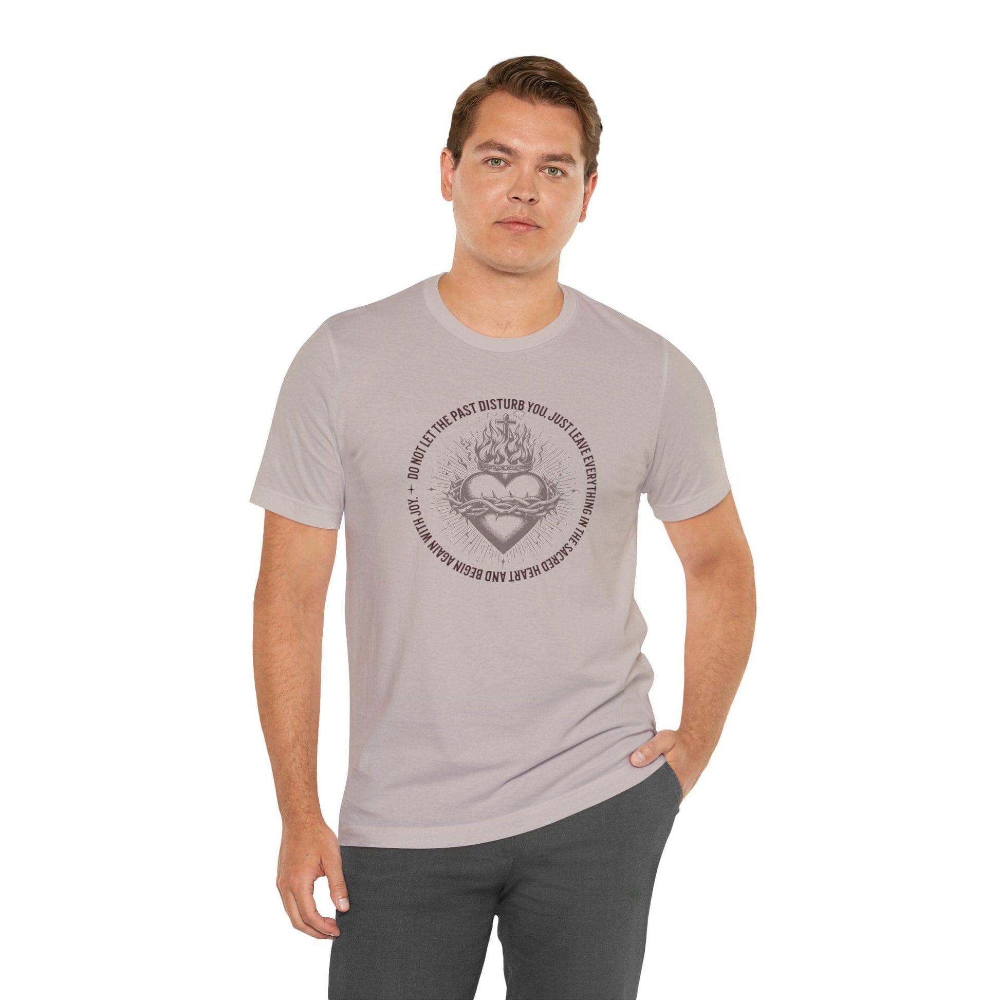 Printify T-Shirt Sacred Heart Mother Teresa Quote T-Shirt