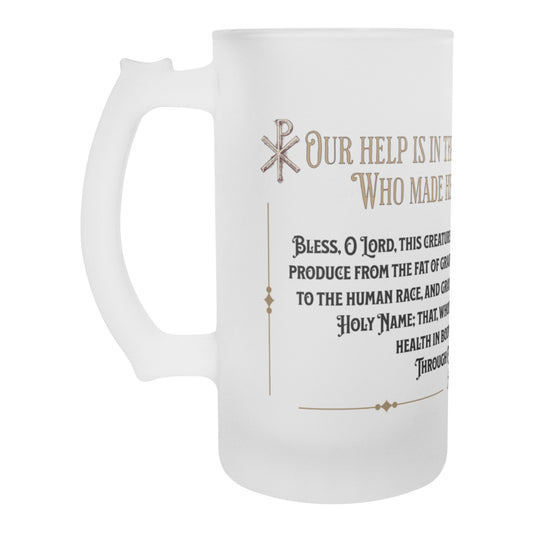 teelaunch Drinkware Beer Blessing Frosted Mug