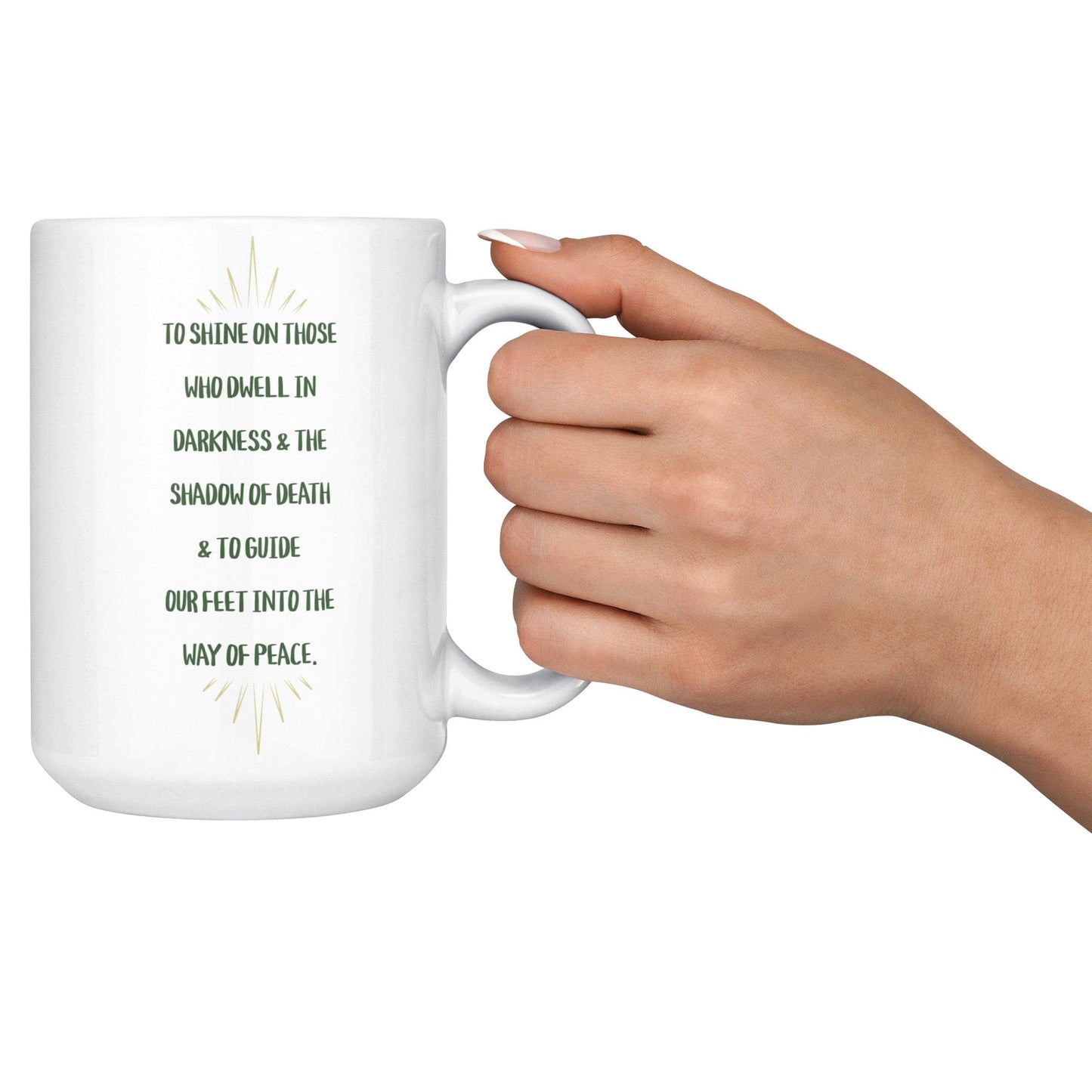 teelaunch Full Wrap Canticle of Zechariah Mug